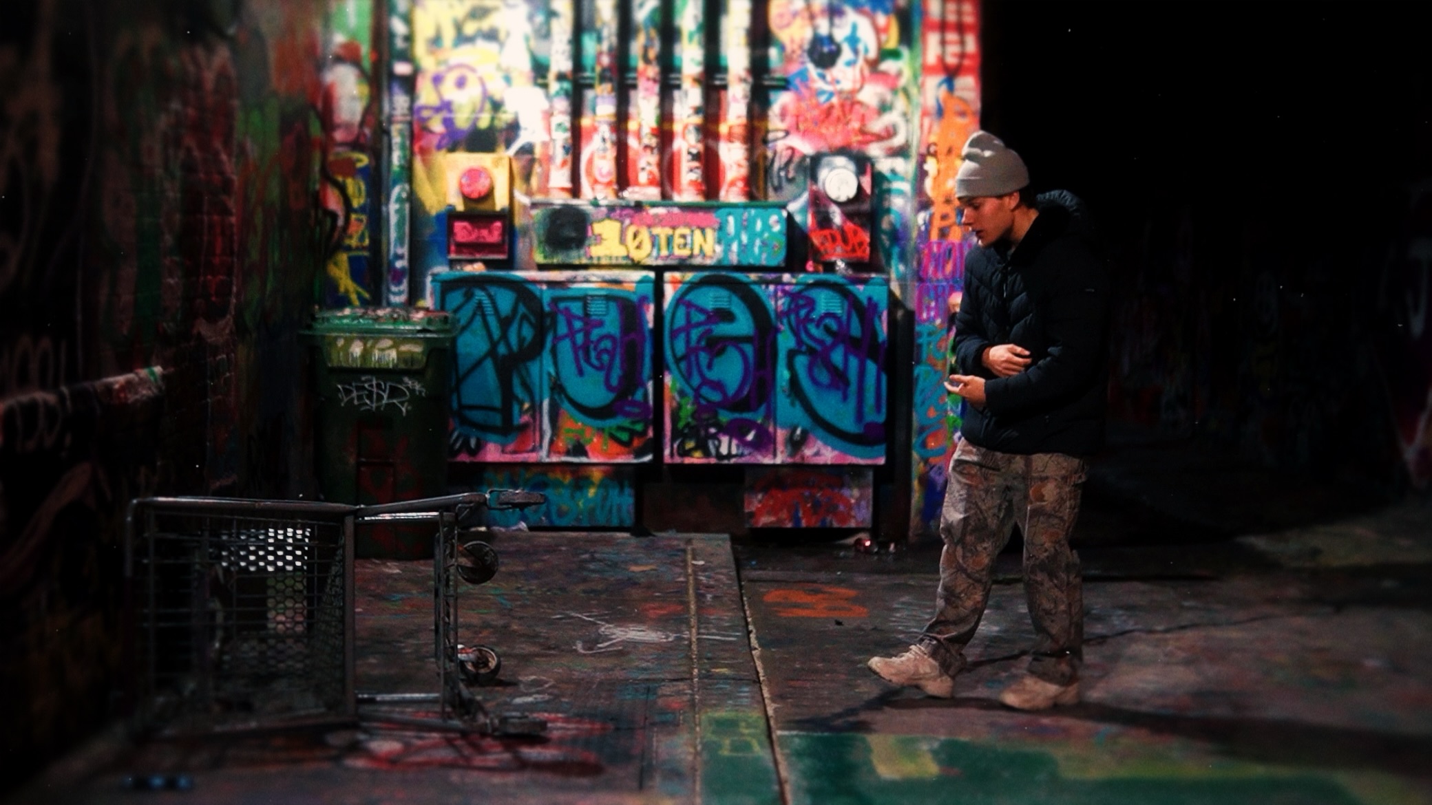 Cole East — behind the scenes